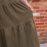 Elsa Tiered Midi Dress