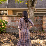 Button Front Tiered Dress