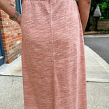 Shoulder Tie knit dress