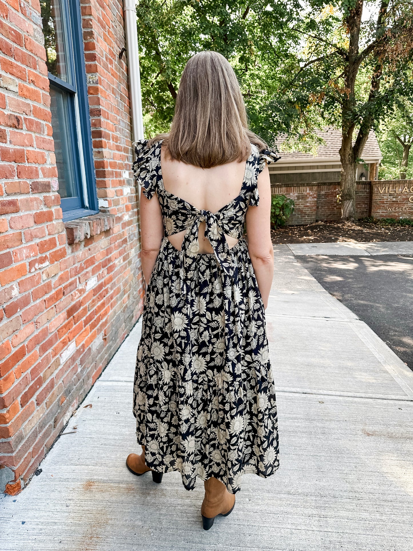 The Parker Tie-Back Dress