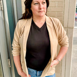 sleeveless knit vest top