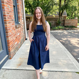 Mixed Media Tank Dress