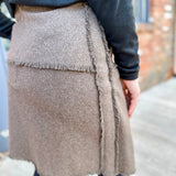 Wool Mini Skirt