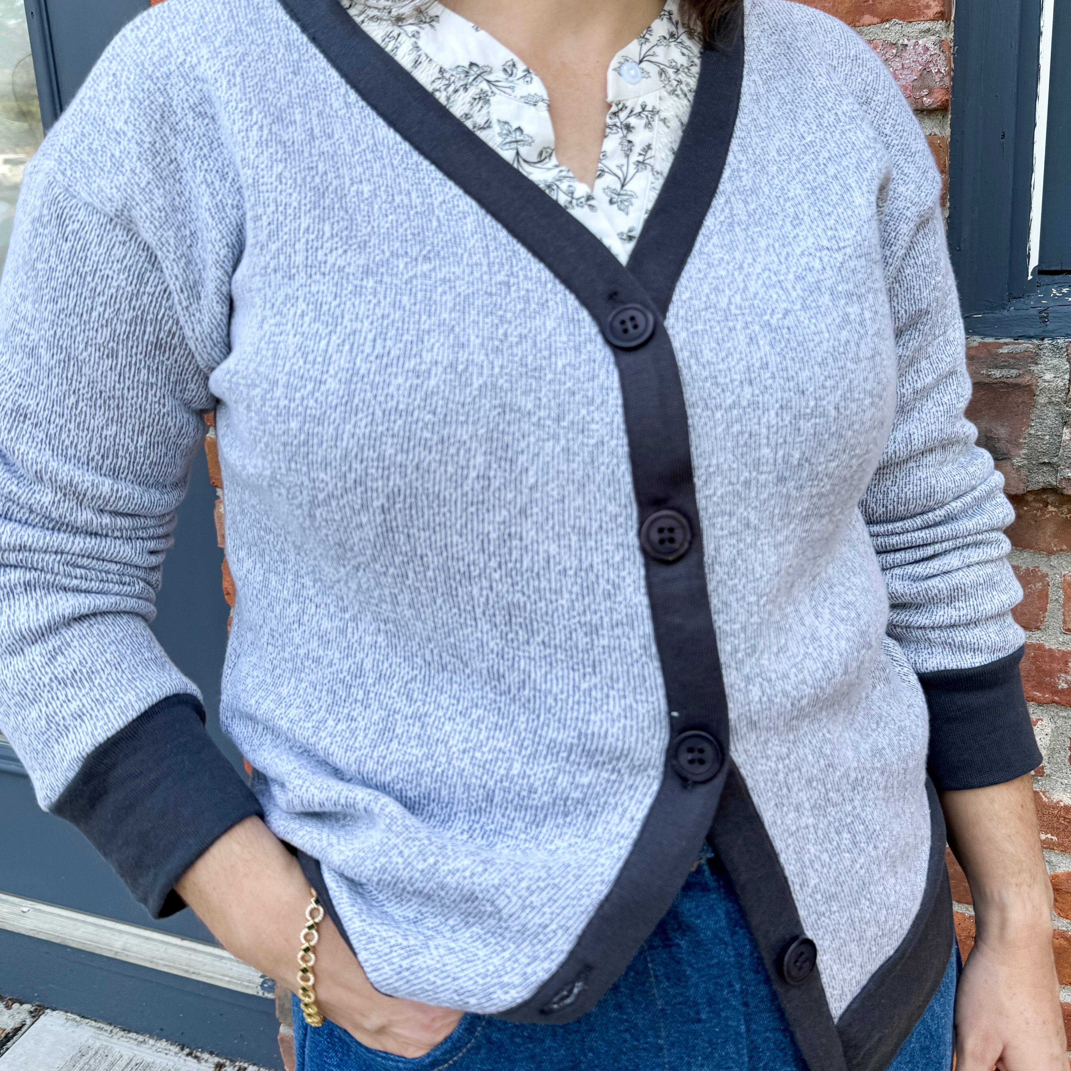 Button Front Cardigan
