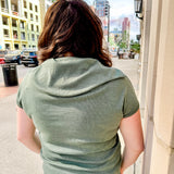 Knit Ribbed Cap Sleeve Top