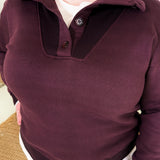 Fleece Henley Pull-Over