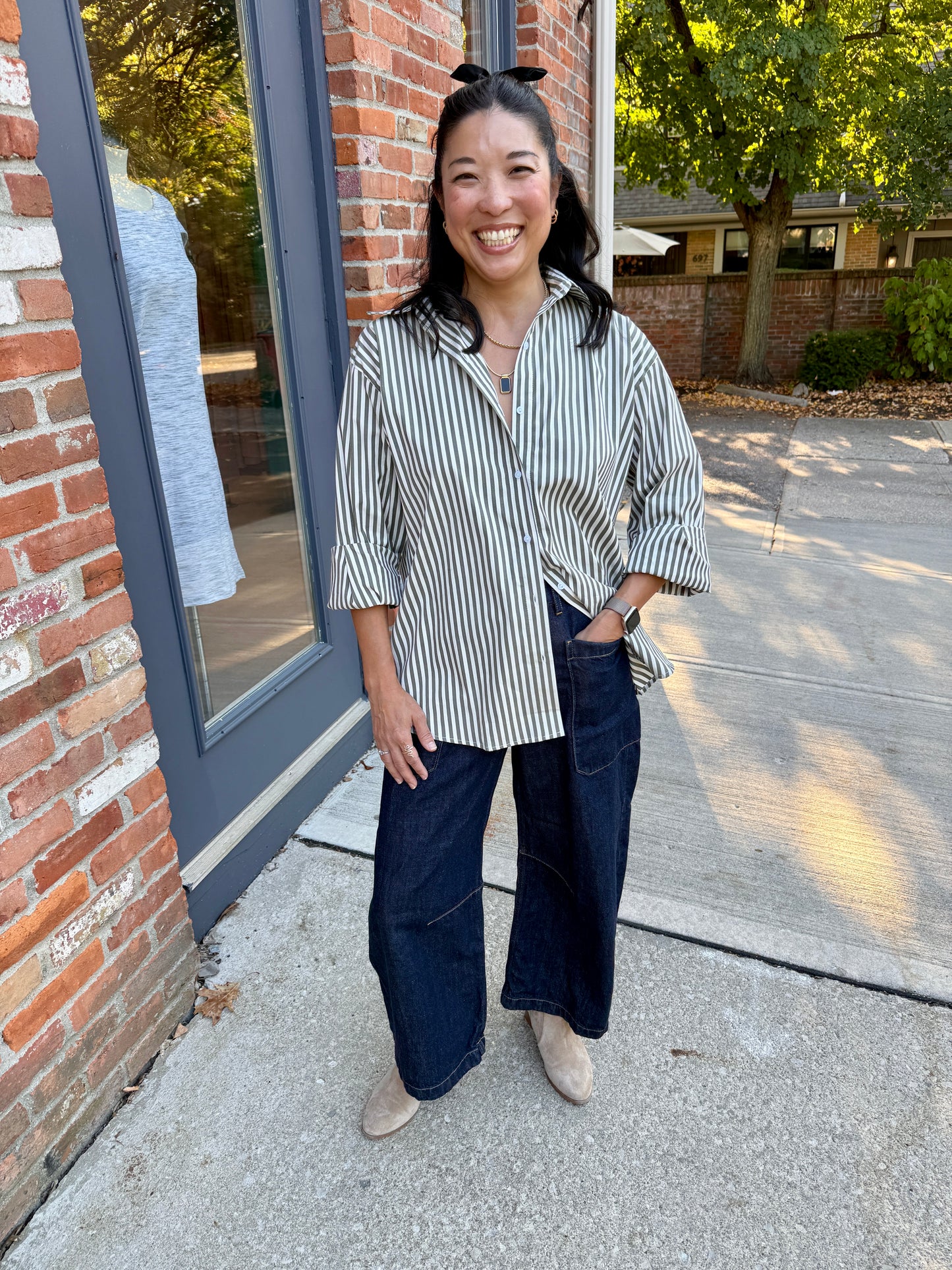 Relaxed Button-Up