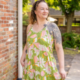 Spaghetti Strap Tiered Maxi Dress