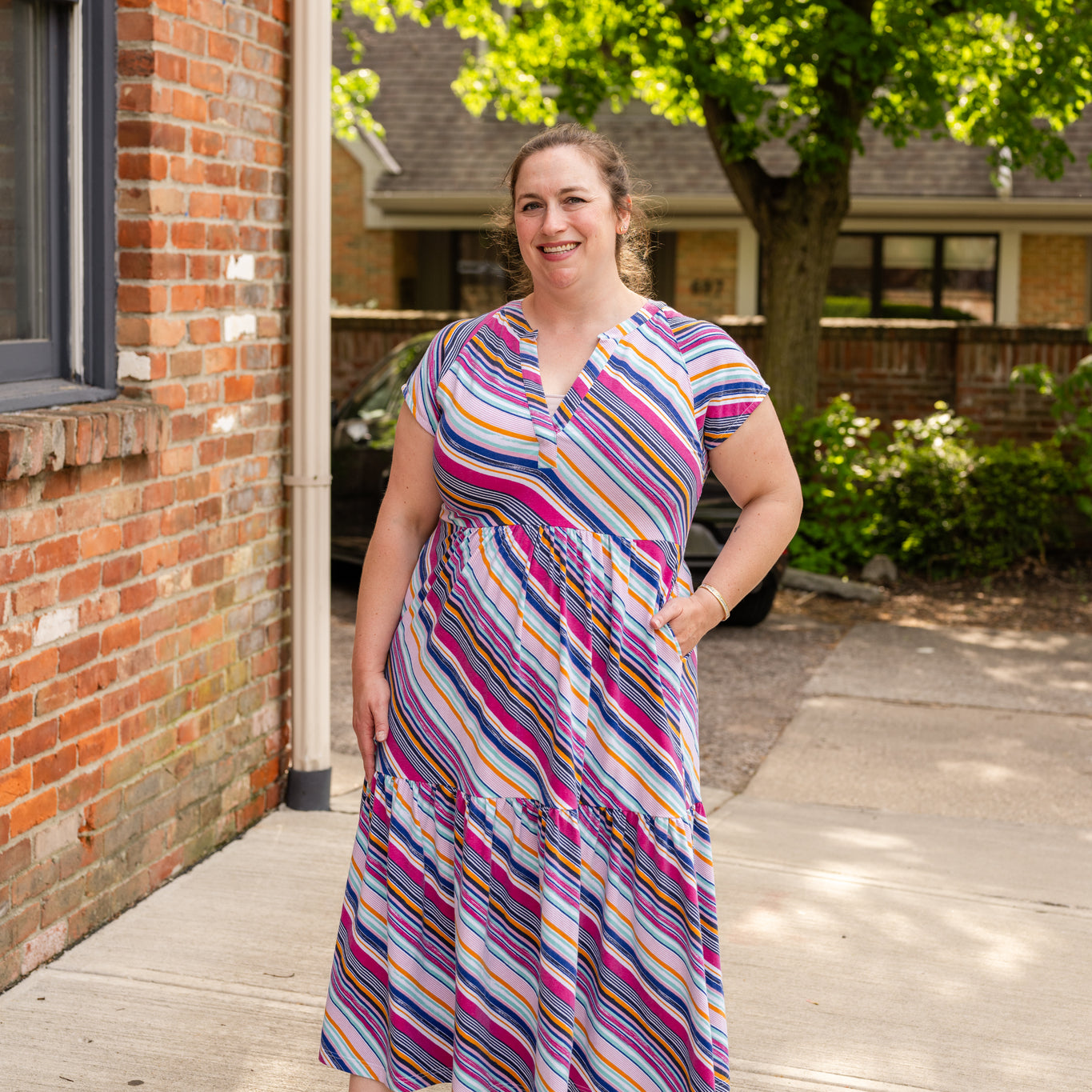 Margo Tiered Mid Maxi