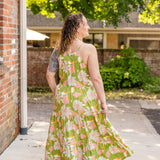 Spaghetti Strap Tiered Maxi Dress