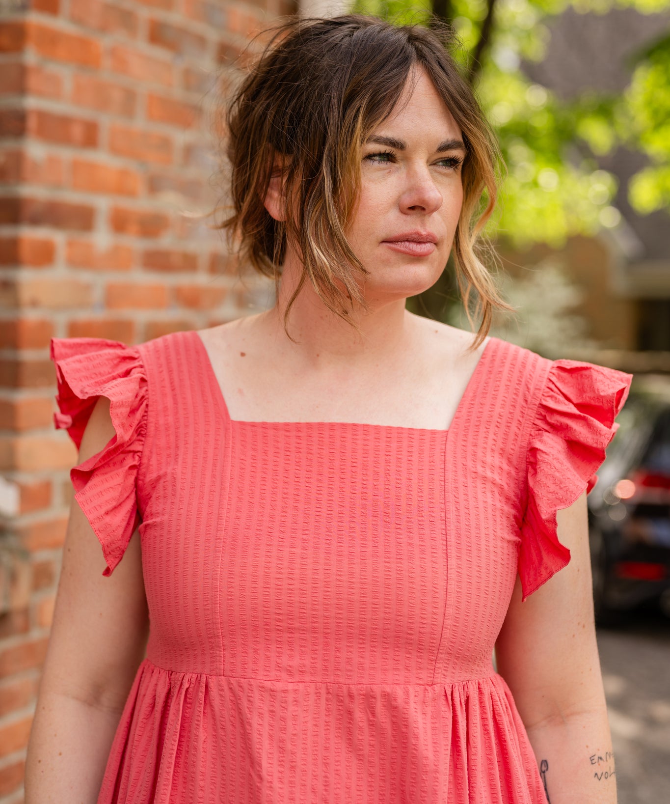 The Parker Tie-Back Dress