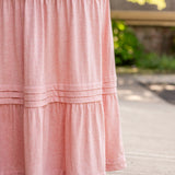 Racer Back Poplin Maxi Dress