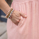 Racer Back Poplin Maxi Dress