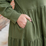 Puff Sleeve Knit Mini Dress