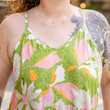 Spaghetti Strap Tiered Maxi Dress