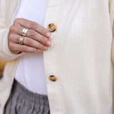 Button Front Sweater Cardigan