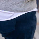 Stretch Denim Brushed Twill Pant