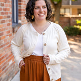 Button Front Sweater Cardigan