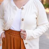 Button Front Sweater Cardigan