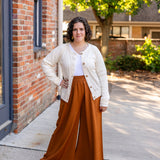 Button Front Sweater Cardigan