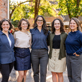 Brushed Flannel Button-Up Blouse