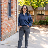 Stretch Denim Brushed Twill Pant