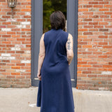 Sleeveless Mock Neck Dress