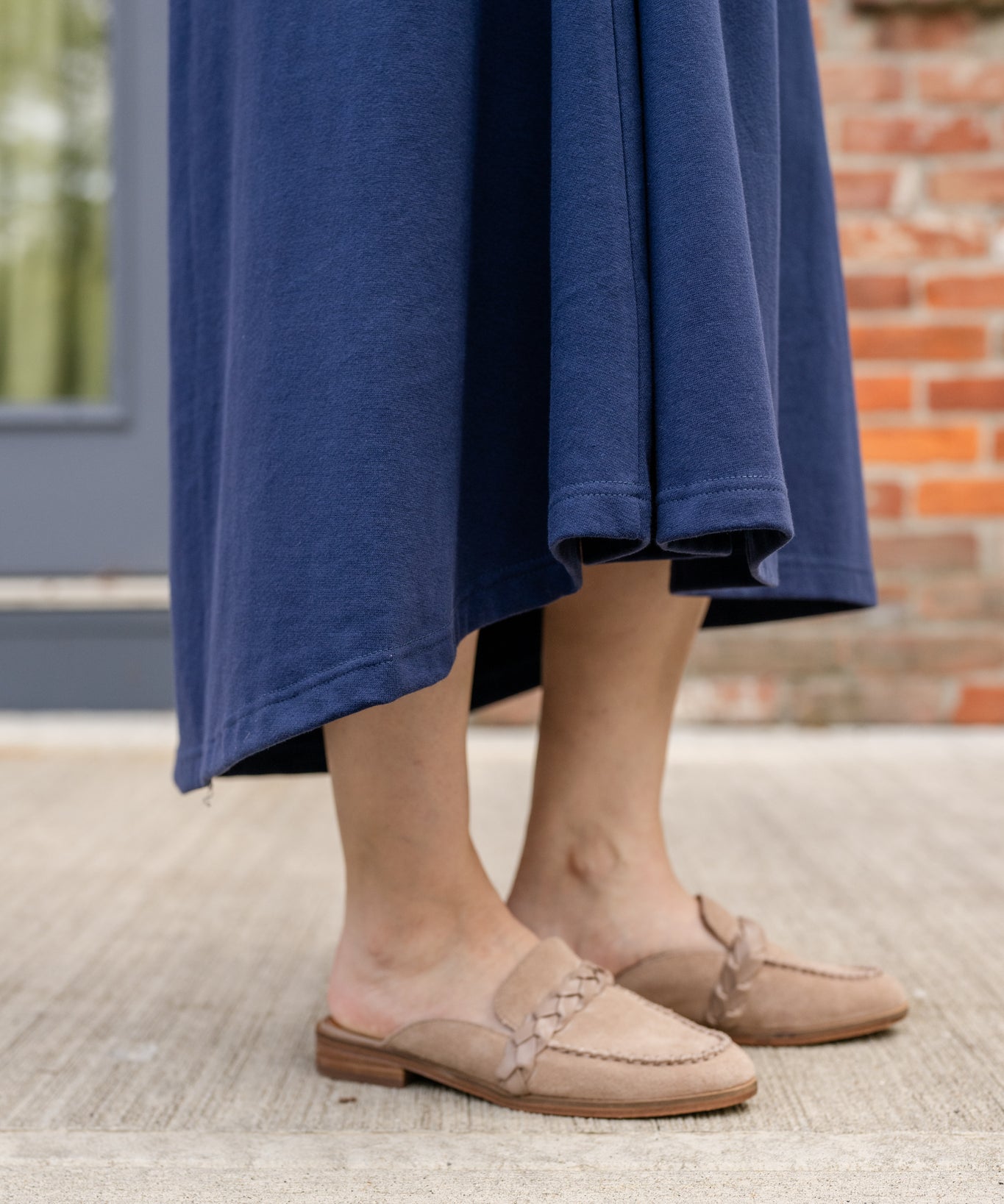 Sleeveless Mock Neck Dress