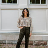 Stretch Denim Brushed Twill Pant