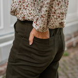 Stretch Denim Brushed Twill Pant