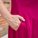 Sleeveless Mock Neck Dress