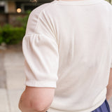 Blouson Short Sleeve Top