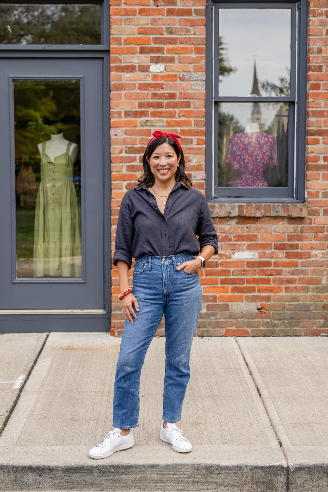 Linen Button-Up Shirt