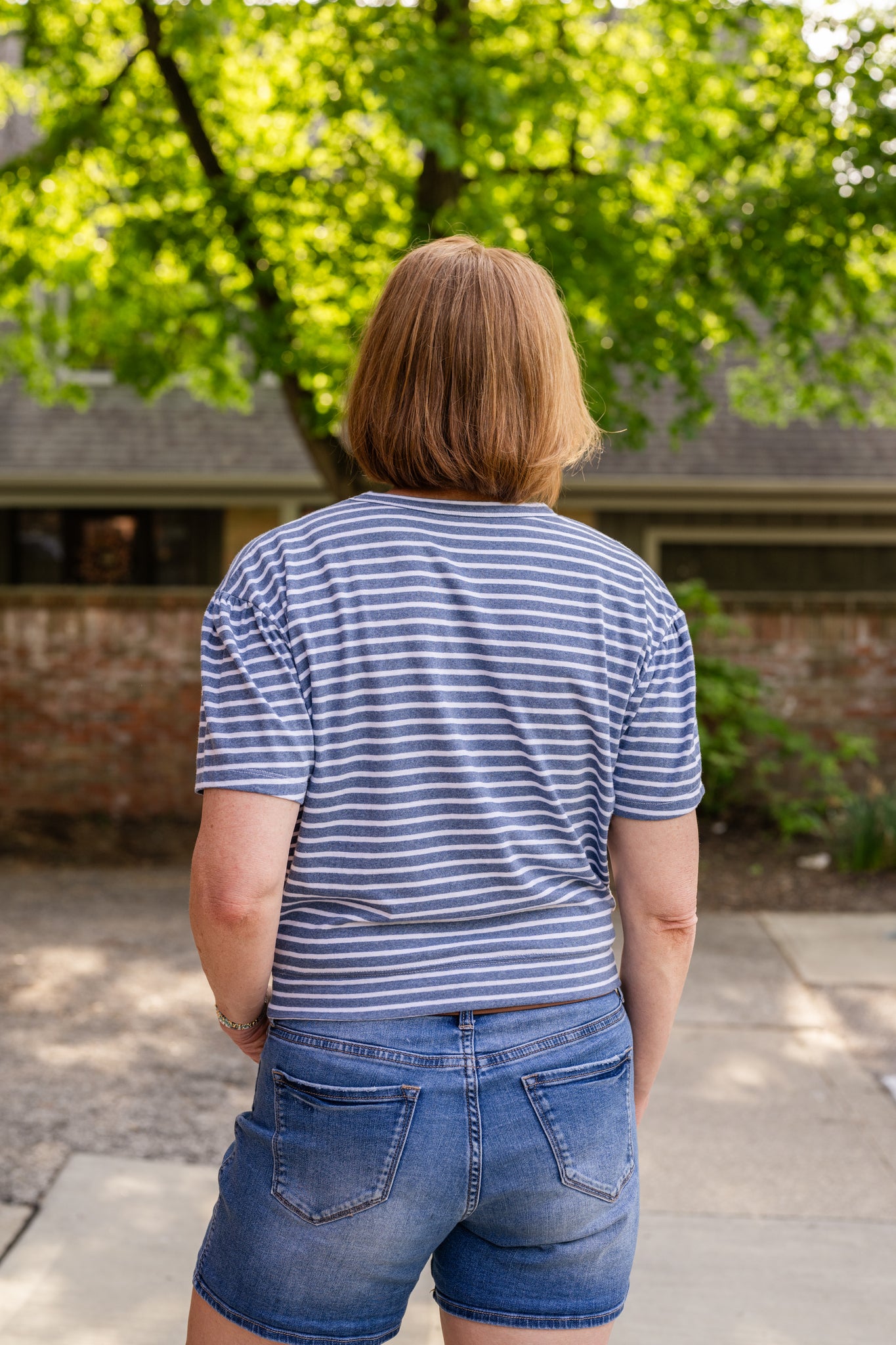 Blouson Short Sleeve Top