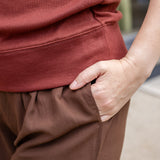 Sleeveless Tapered Mock Neck