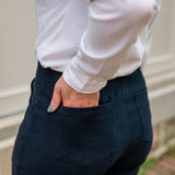 Stretch Denim Brushed Twill Pant