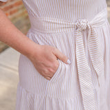 Elsa Tiered Midi Dress