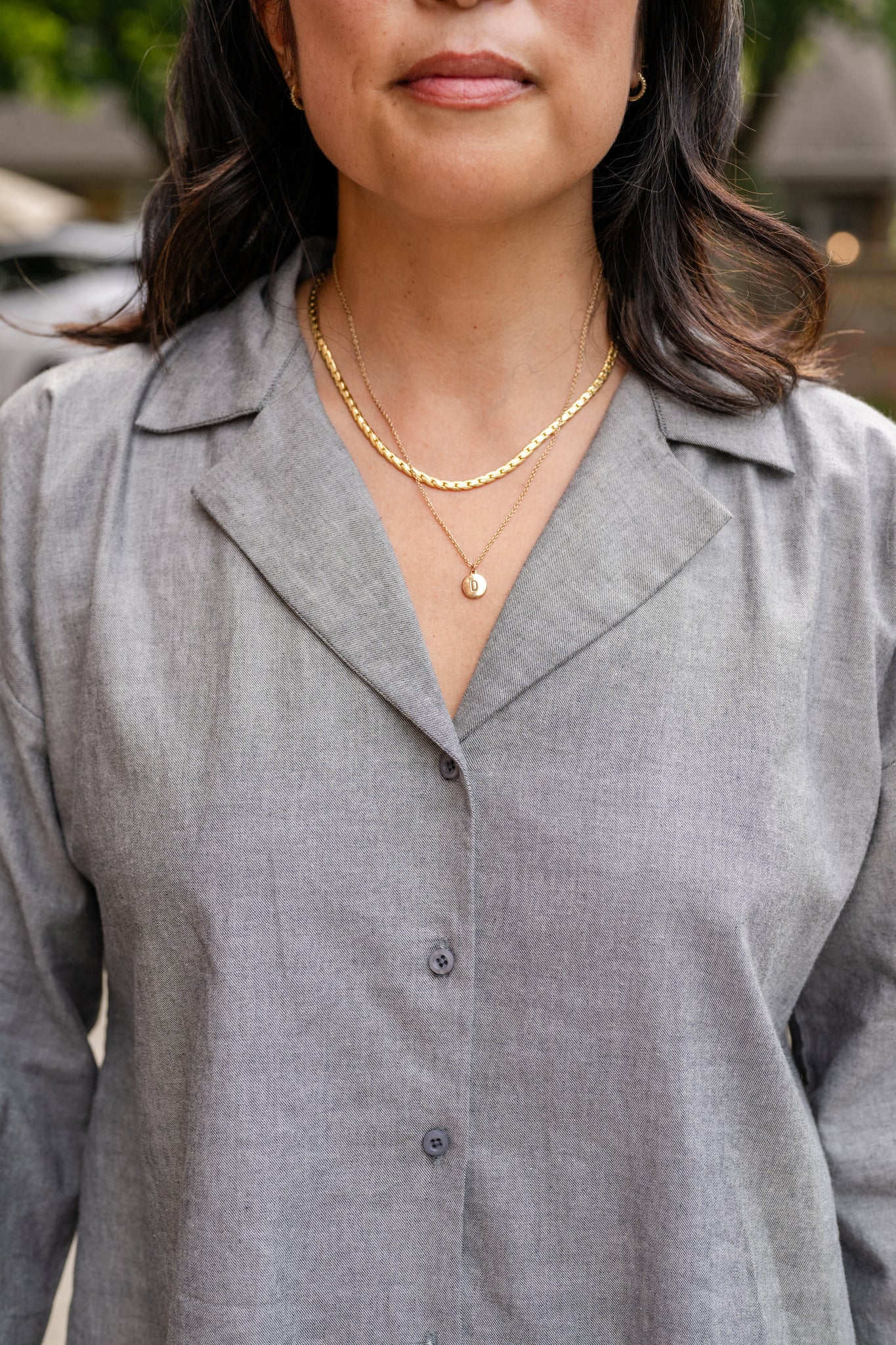 Open Collar Blouse – Evolverie Clothing