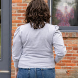 Puff Sleeve Pull Over Top