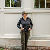 Stretch Denim Brushed Twill Pant