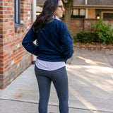 Sherpa Button-Front Cardigan