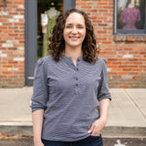 Puff Sleeve Henley Top