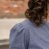 Puff Sleeve Henley Top