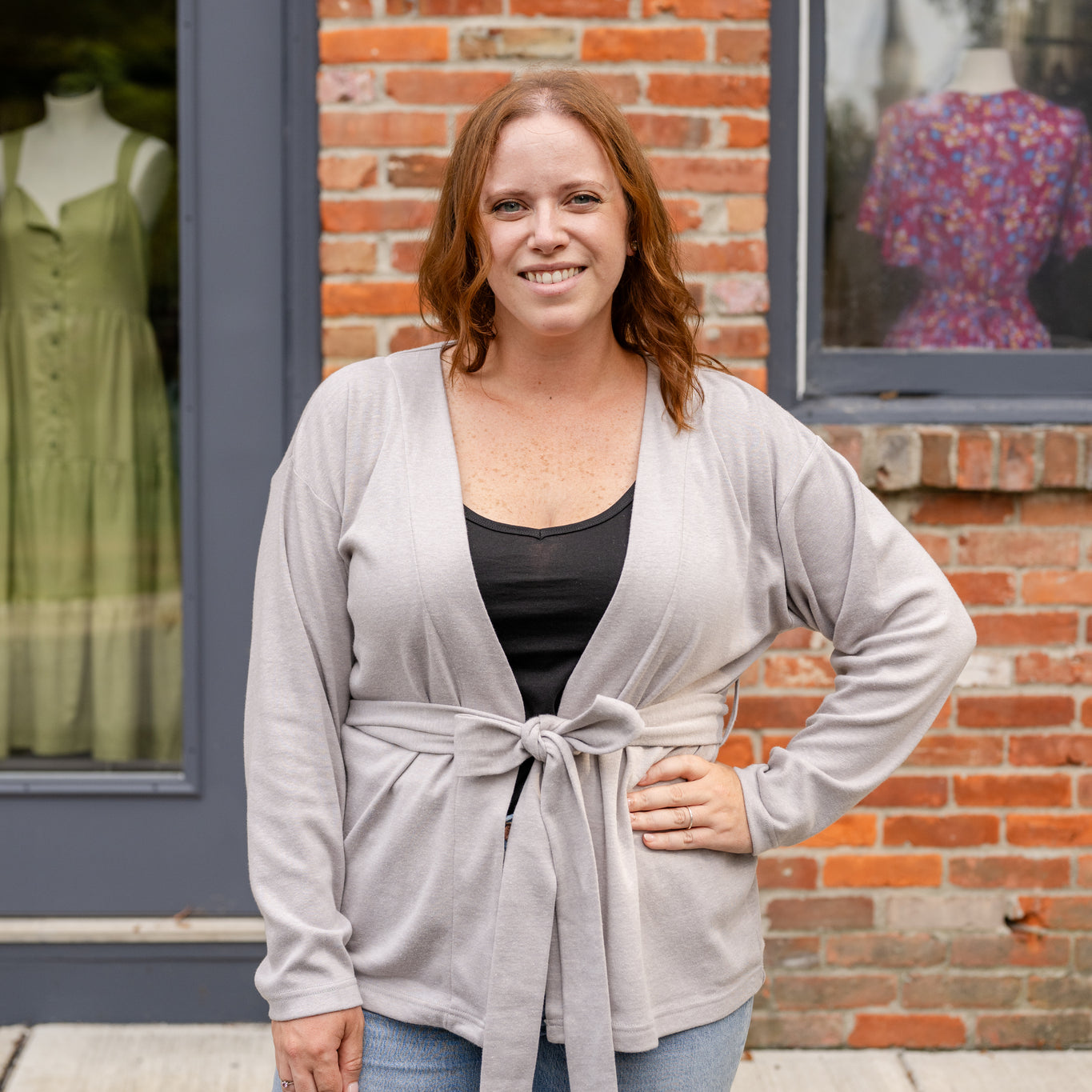 Belted Jacket Cardigan