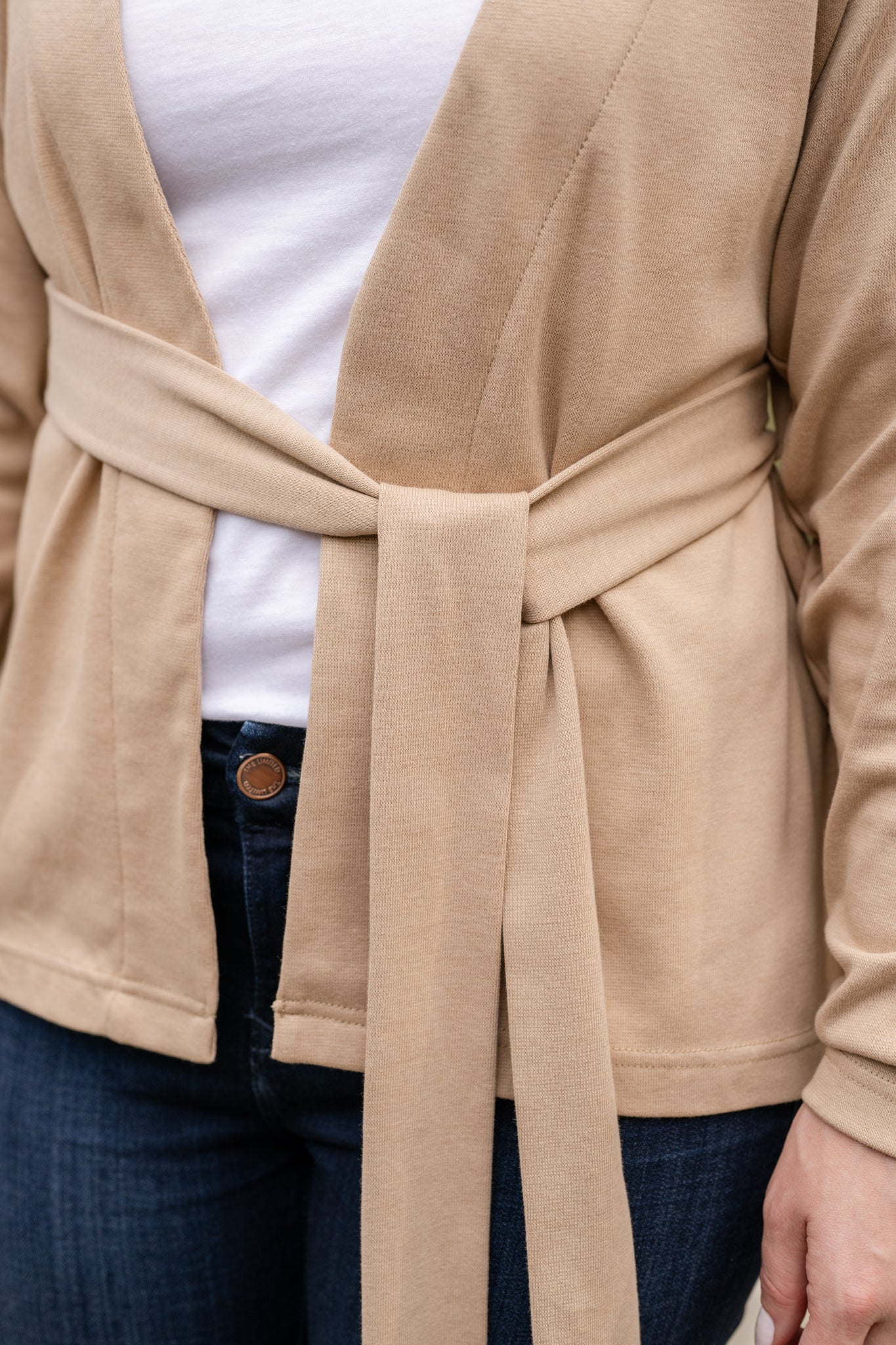 Belted Jacket Cardigan