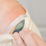 Button Up Square Neck Blouse