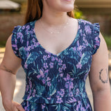 The Taylor Smocked Midi Dress