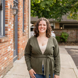 Belted Jacket Cardigan