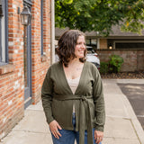 Belted Jacket Cardigan