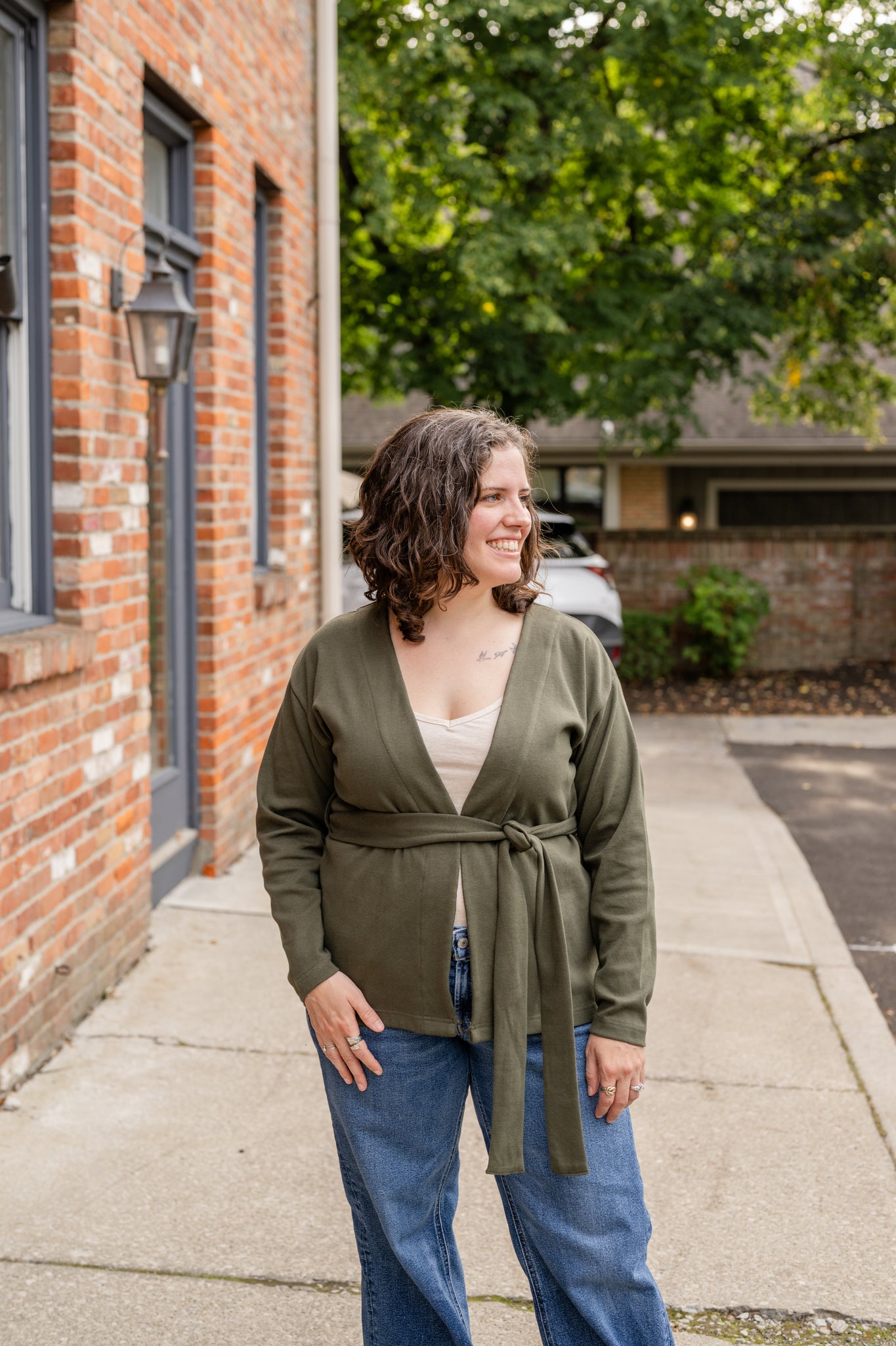 Belted Jacket Cardigan